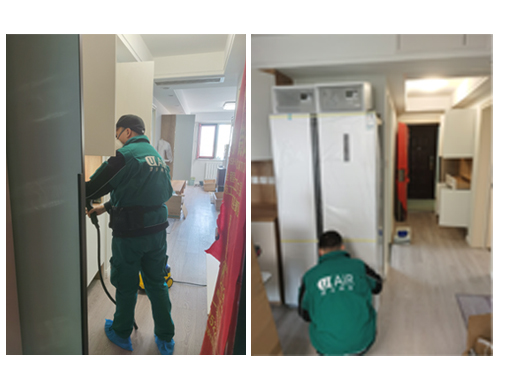 北京兴盛怡景苑小区（富兴鹏城）室内除甲醛服务