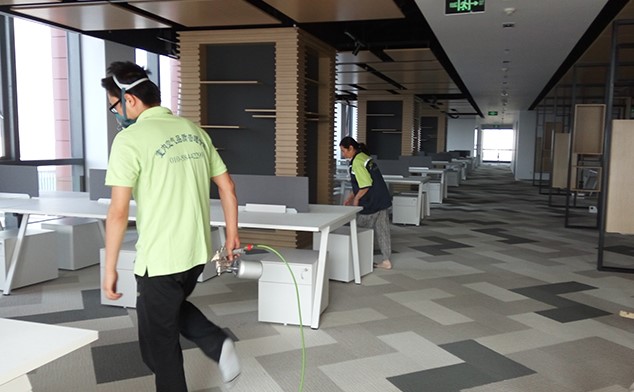 天津新金融除甲醛空气净化项目